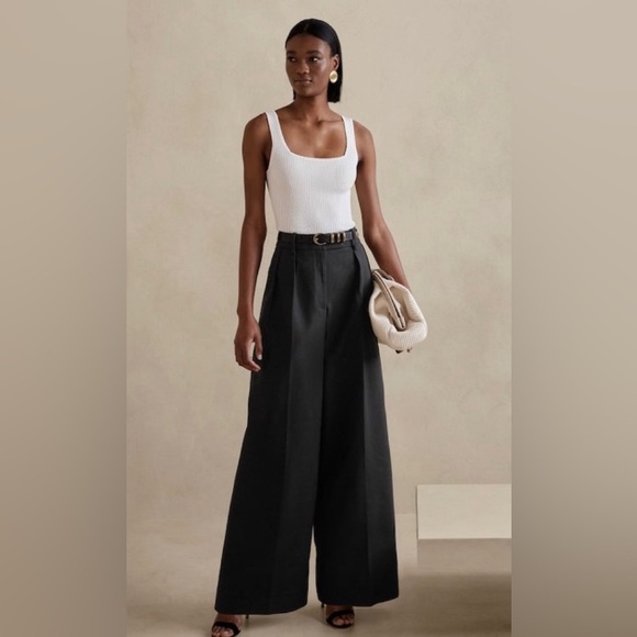 BANANA REPUBLIC CRUISE WIDE-LEG PANT